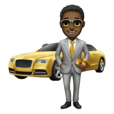 Luxury Lifestyle millionaire money rich  sticker