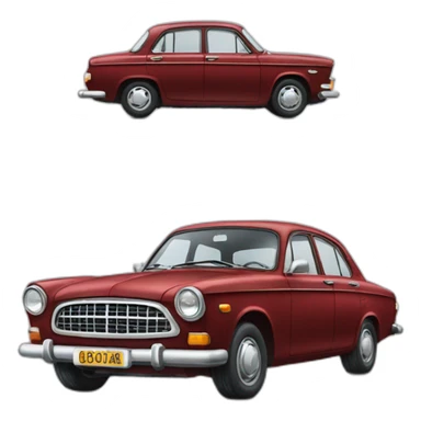 a car volga sticker