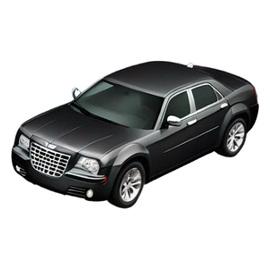Chrysler 300 driving sticker