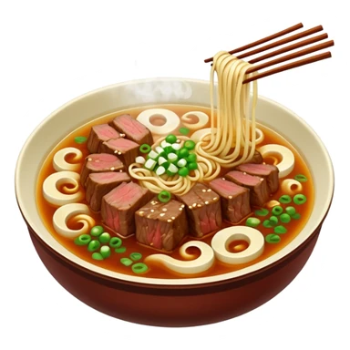 beef noodles sticker
