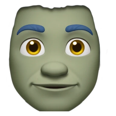 blue-shrek sticker