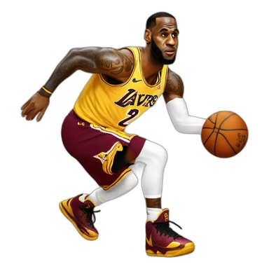 Lebron jams sticker