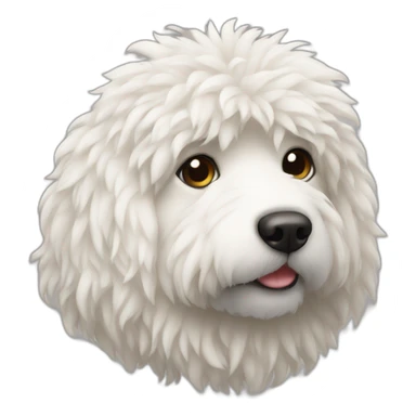 Bishon frize sticker