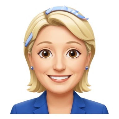 Marine le pen  sticker