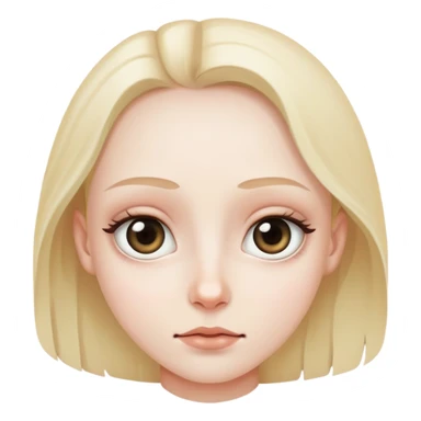 beautiful expressive eyes with dark circles underneath sticker