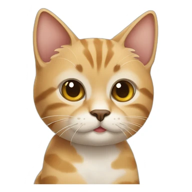 Cat chipi chipi chapa chapa sticker