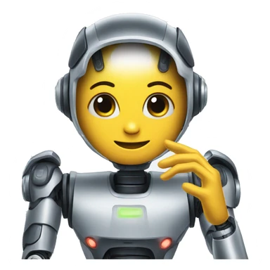 helping a robot sticker