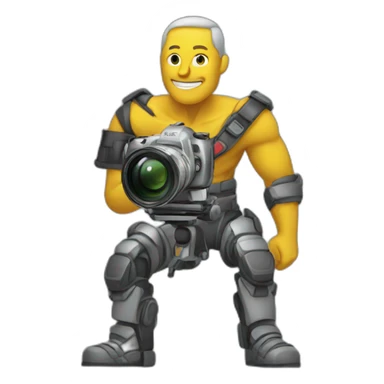 titan camera man sticker