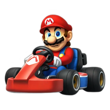 Mario kart sticker