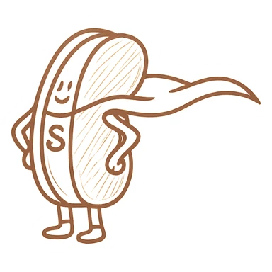 remove the text and just give me the hotdog back sticker