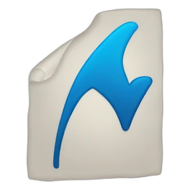 Varfied blue check mark sticker