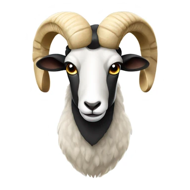 Ram wearing golf hat sticker