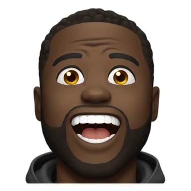 Kevin hart happy sticker