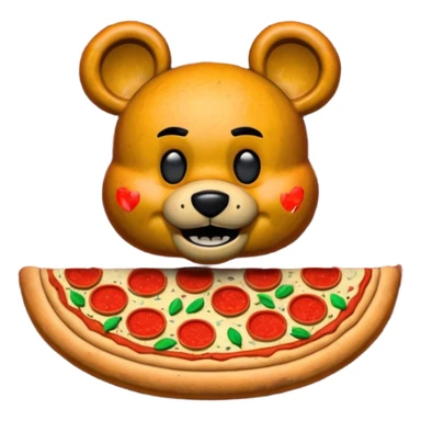A pizzeria named Freddy's Fazbear pizza  sticker