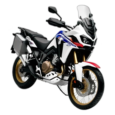 Honda africa twin color negro sticker