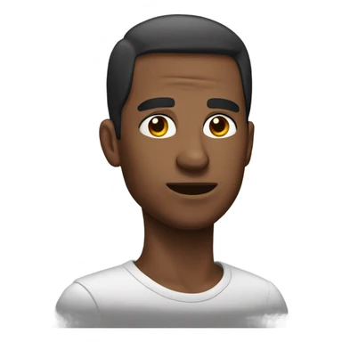 Guy with one eyebrow raised sticker