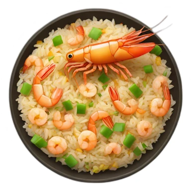 shrimp fried rice sticker