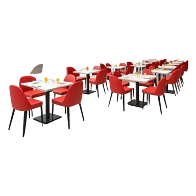 3d restaurant sticker