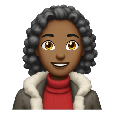 Joanna at Christmas sticker