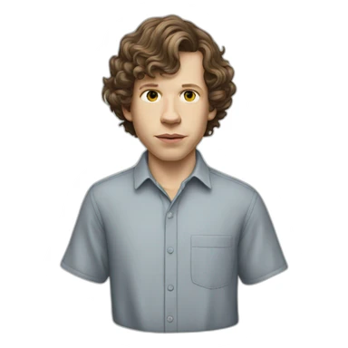 jesse-eisenberg wearing shirt sticker