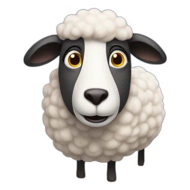 Shawn the Sheep sticker