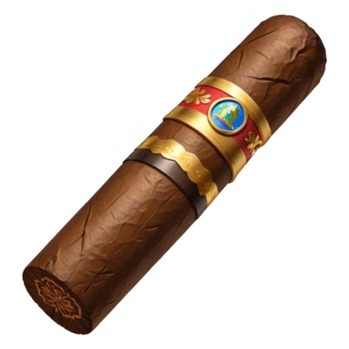 a large maduro cigar sticker