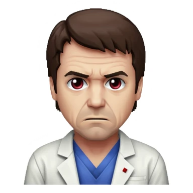 house m.d house taking vicodin, colorful, 8-bit, angry house sticker