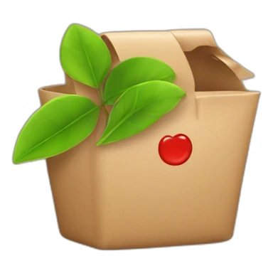 word ecolgie cut with a red line in the middle sticker