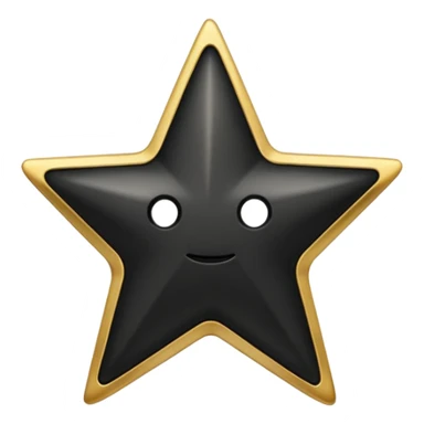 Half black star emoji when we need to have half rating sticker