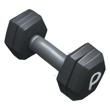 single small dumbell, with 1KG on ir sticker