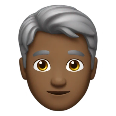 Homme chauve sticker