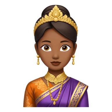 The emote is meant to depict a Thai woman in the classic attire of her country. sticker