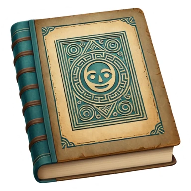 old civilization Printed Book sticker