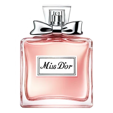 Miss dior perfume sticker