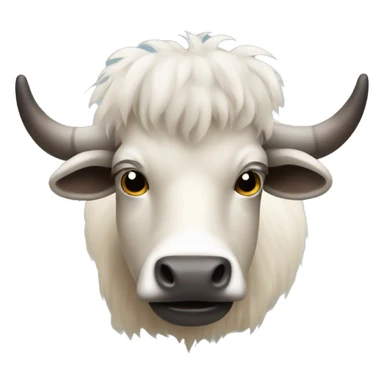 shaved yak sticker