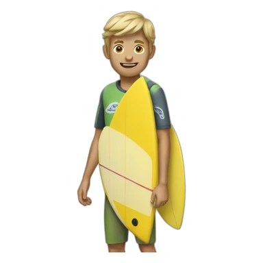 Surfeur sticker