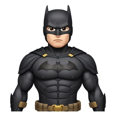 Asian Batman sticker