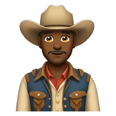 Real Texas cowboy sticker