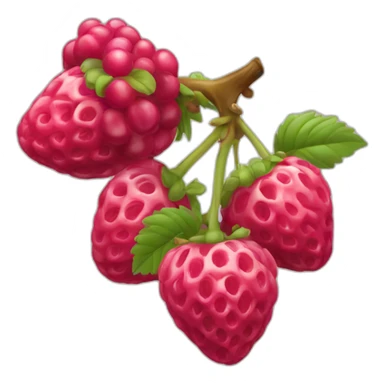 Framboises sticker