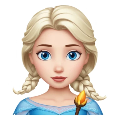elsa frozen sticker