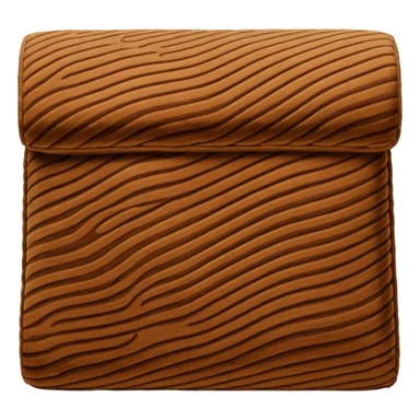 Patterned Corduroy texture ridges blanket folded sticker