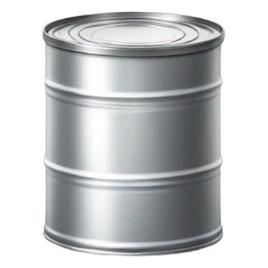 Circle can with zin on lid  sticker