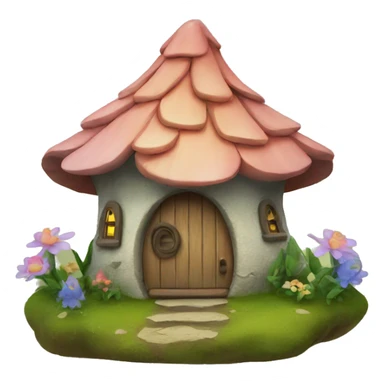 Fairy house sticker