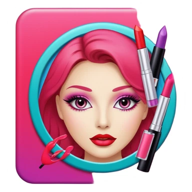 create an exclusive cosmetology advertising card template sticker