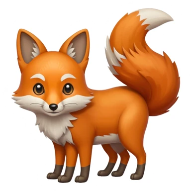 Vulpes Lupus Lagopus Cuniculus Felis Catus, (full body) sticker