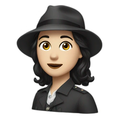 Charli chaplin sticker