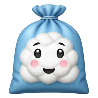 bag of sugar sticker