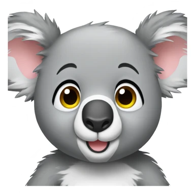 Koala 1 year anniversary sticker