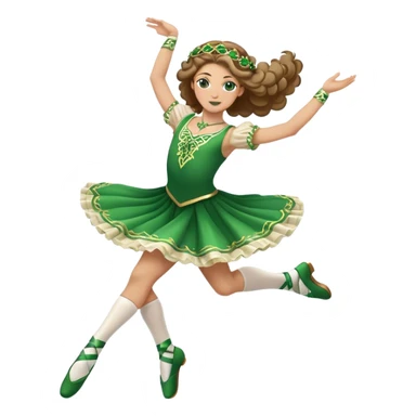 Irish Heel click jump sticker