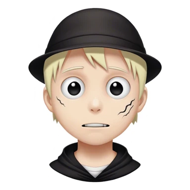 Death the kid from soul eater  sticker